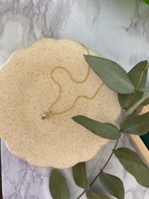 Collar corazón marco