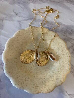 Collar Guadalupe Medallón